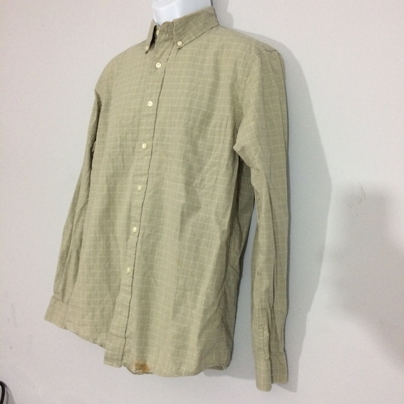 Eddie Bauer Mens 15 34/35 Plaid Button Up Shirt - Picture 2 of 8